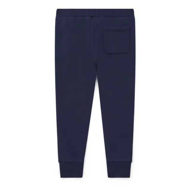 Pantaloni Jogger in cotone bio Sport | Blu marino