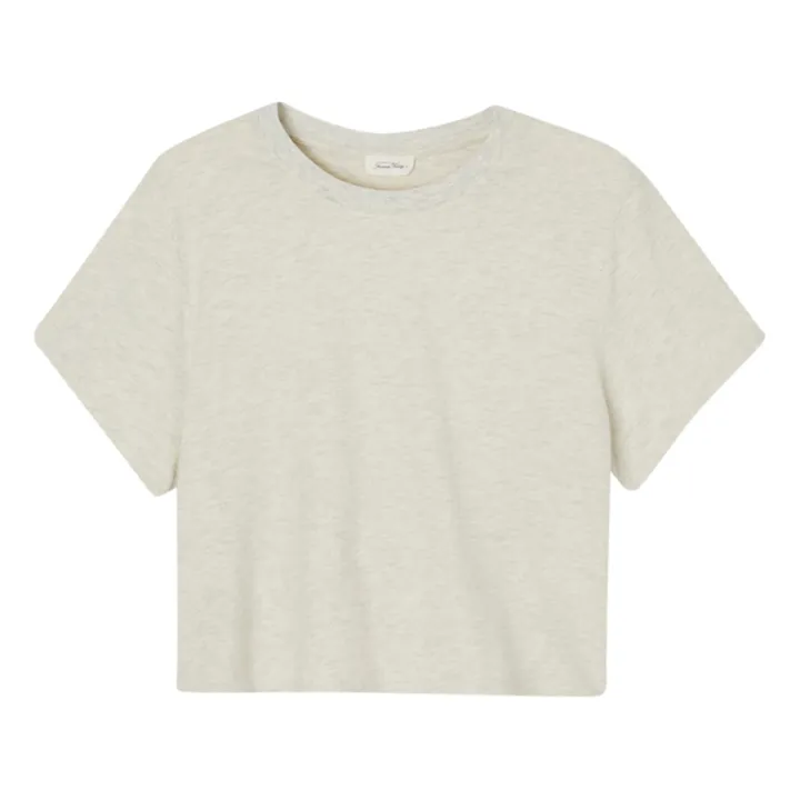 T-shirt Loose Ypawood | Gris chiné- Image produit n°0