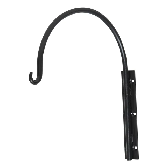 Teku Fixed Stem in Wrought Iron | Black
