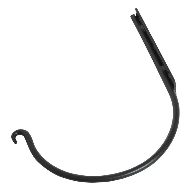 Teku Fixed Stem in Wrought Iron | Black