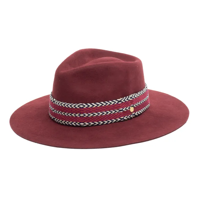 Sombrero de fieltro | Burdeos