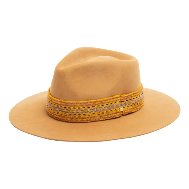 Sombrero de fieltro | Amarillo Mostaza