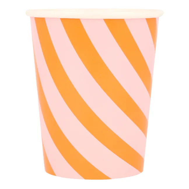 Gobelets Citrouille souriante - set de 8