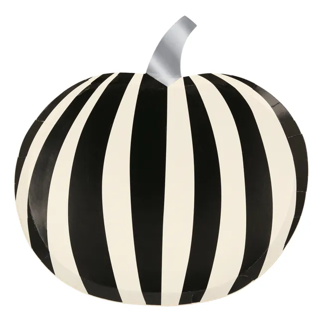 Pumpkin plates - set of 8