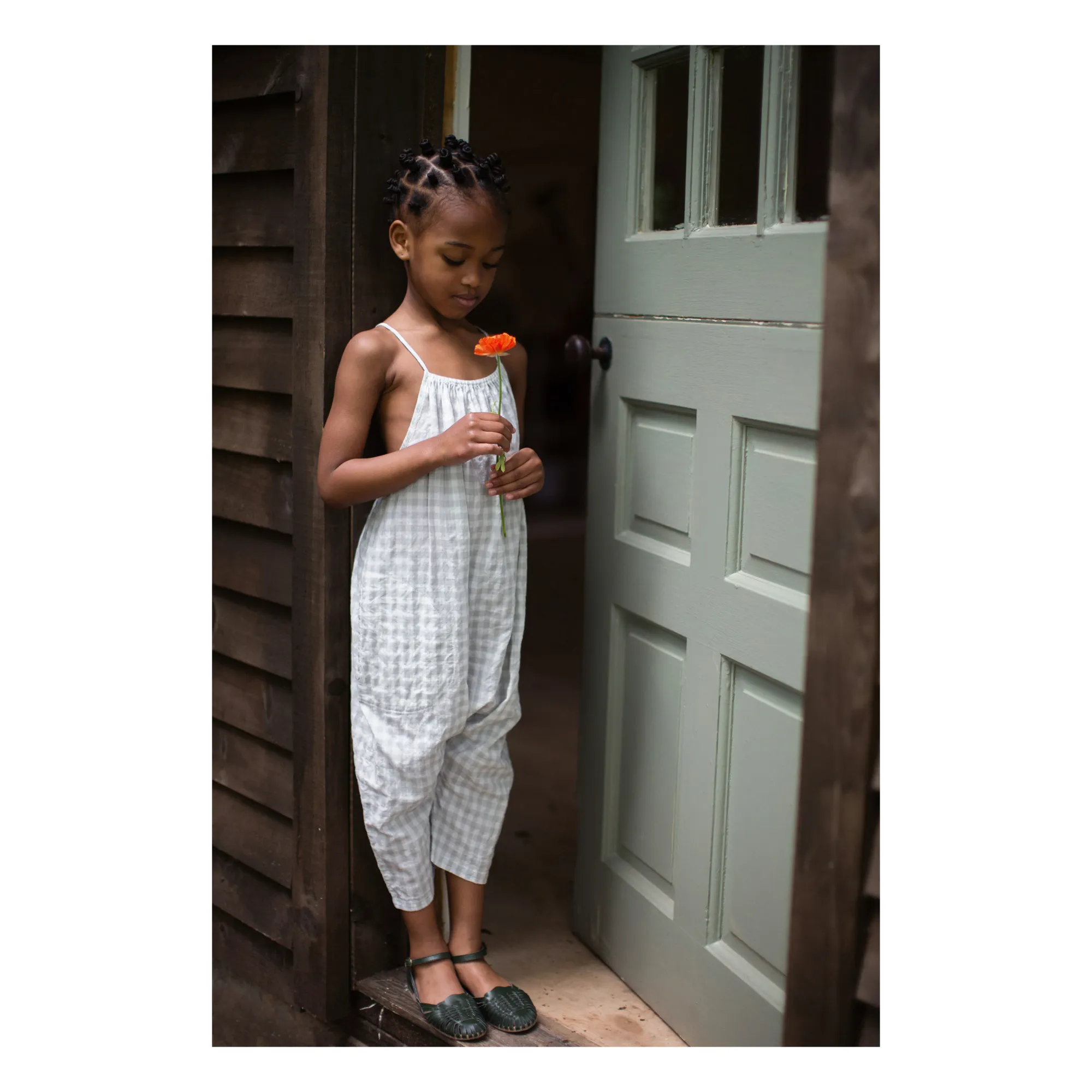 Ines Romper, Gingham - Soor Ploom Rompers | Maisonette