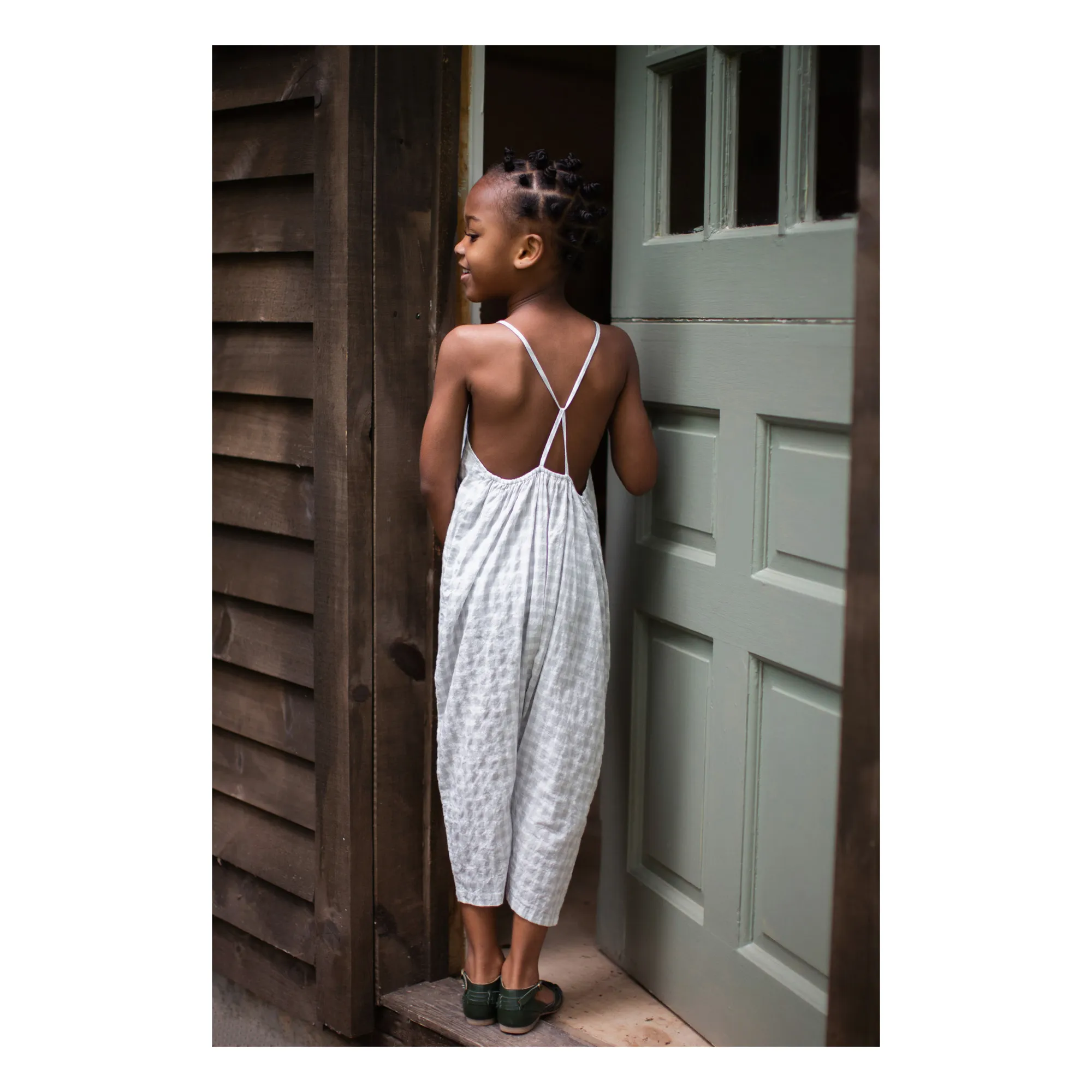その他 soor ploom Ines Romper 3y Ines Romper, Gingham - Soor Ploom Rompers | Maisonette