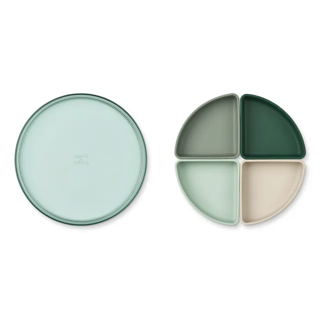 Shawn Partition Plate | Green