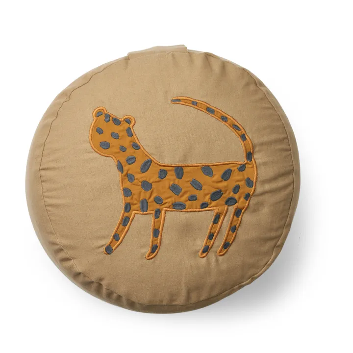 Betsy Organic Cotton Pouffe | Beige- Product image n°2