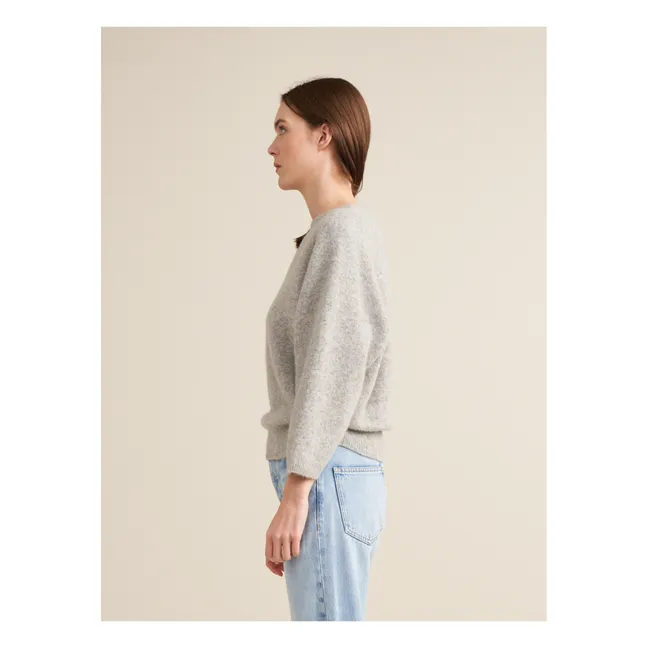 Pullover Deris Wolle - Damenkollektion | Hellgrau