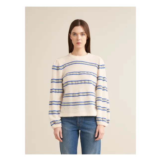 Pull Diout Rayures - Collection Femme | Ecru