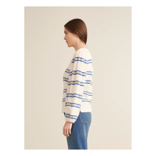 Pull Diout Rayures - Collection Femme | Ecru