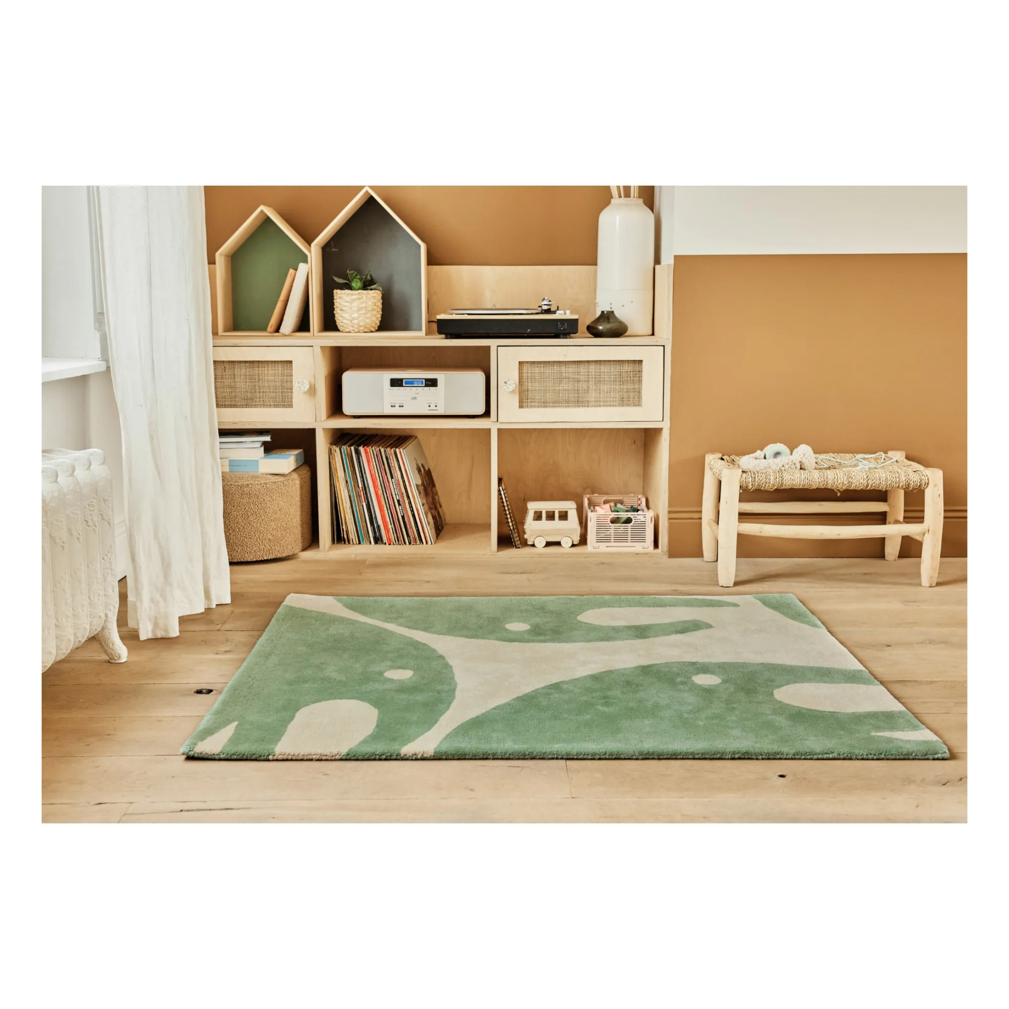 Tapis Eléphant | Vert- Image produit n°3