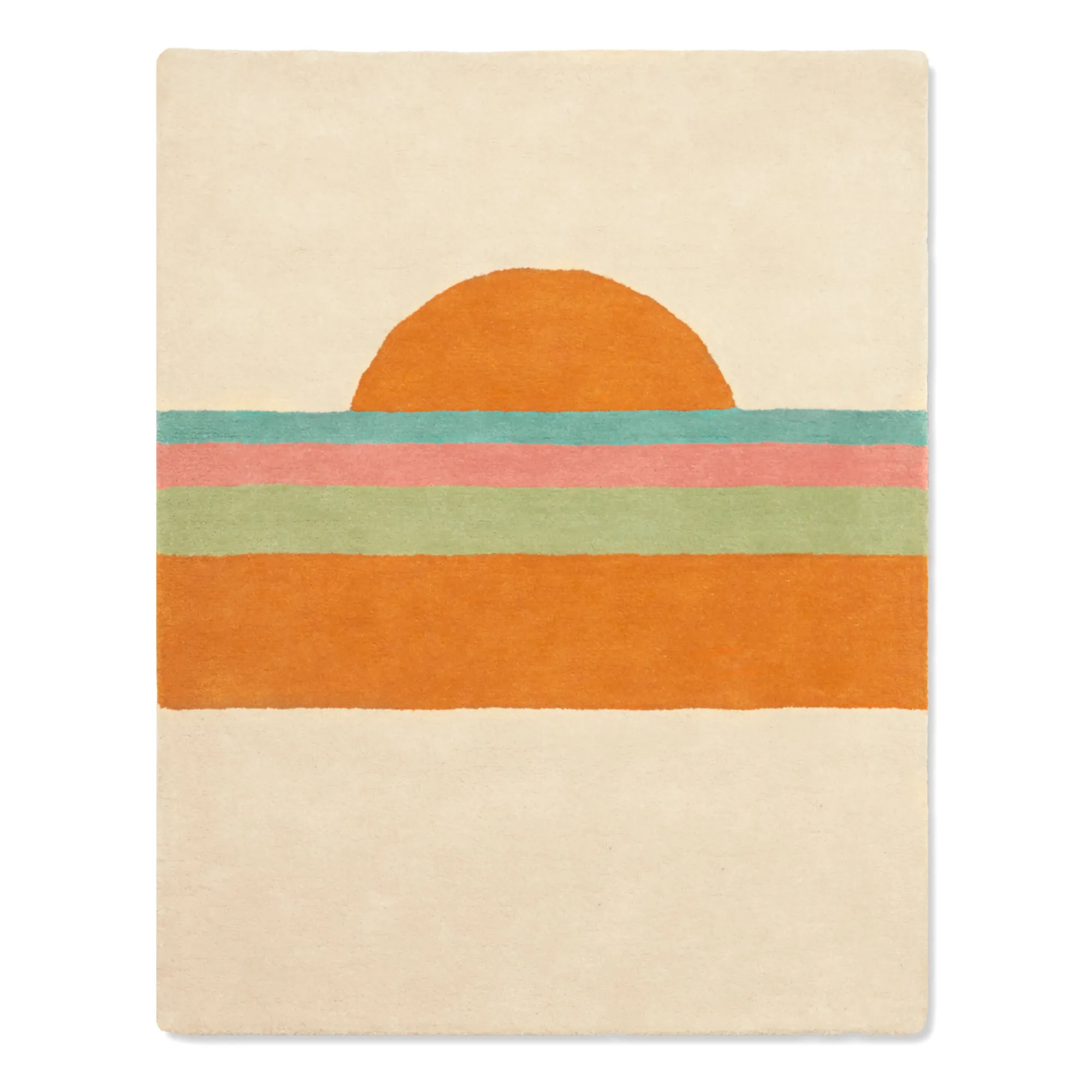 Tapis Sunset | Orange- Image produit n°0