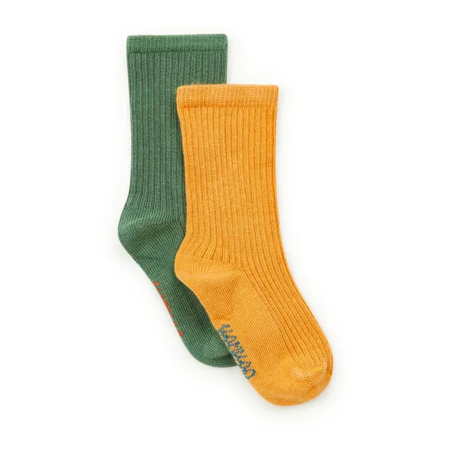 Socks - 2 pairs | Green