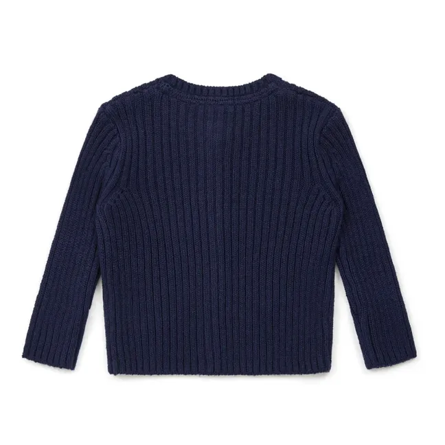 Chaqueta de lana | Azul Marino