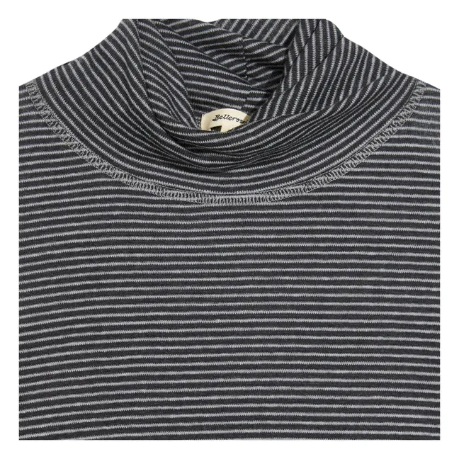 Camiseta Stripes Vinny Crew Neck - Colección Mujer | Gris