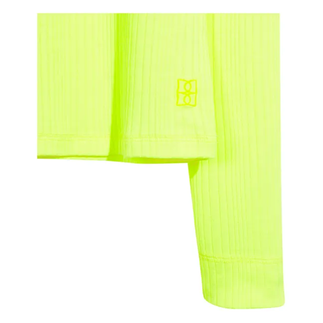 T-shirt Col Roulé Vixen - Collection Femme | Jaune fluo