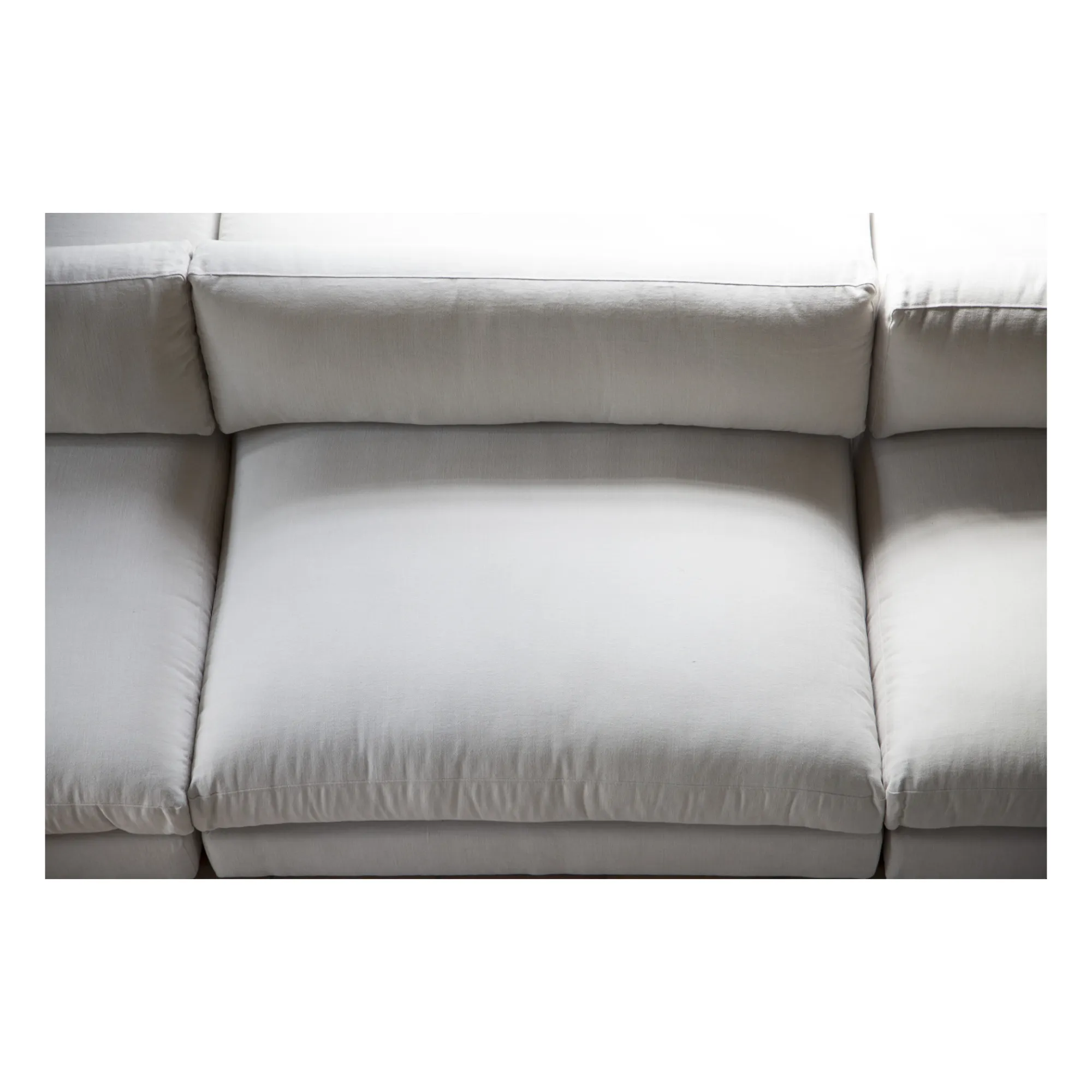 Chauffeuse 2 places Bellechasse en velours brut - 120 cm | Bleu marine- Image produit n°3