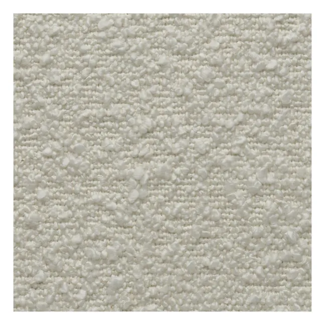 Butaca de 4 plazas Bellechasse de rizo - 120 cm | Off-White