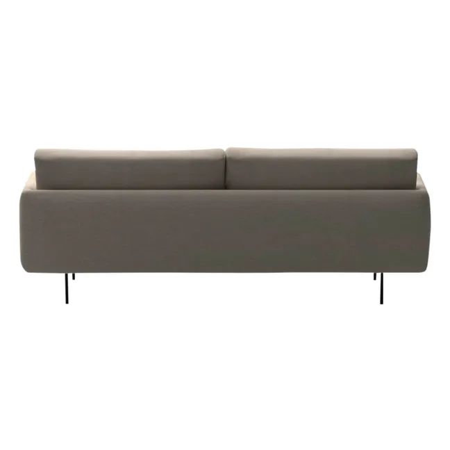 Canapé 3 places Isly en tissu chiné - 205 cm