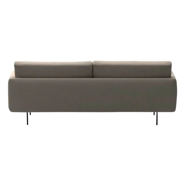 Sofa 3-Sitzer Isly aus meliertem Stoff - 205 cm