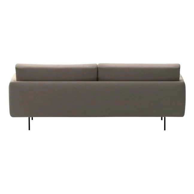 Canapé 3 places Isly en velours gratté - 205 cm | Cognac