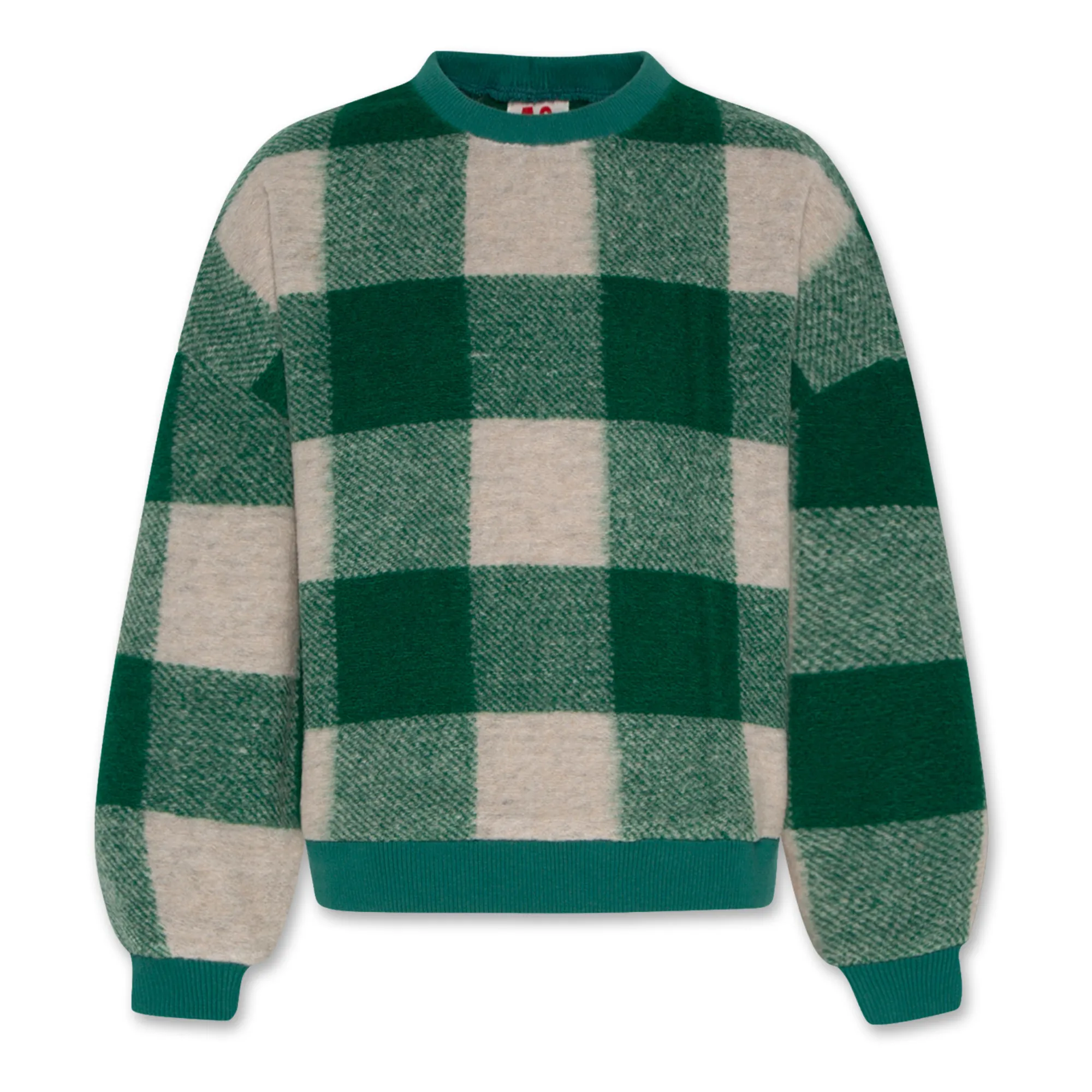 Ao76 Green Sweat Violet Check