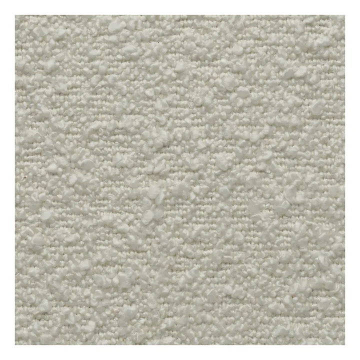 Canapé 3 places Isly en bouclette - 205 cm | Off-White- Image produit n°1
