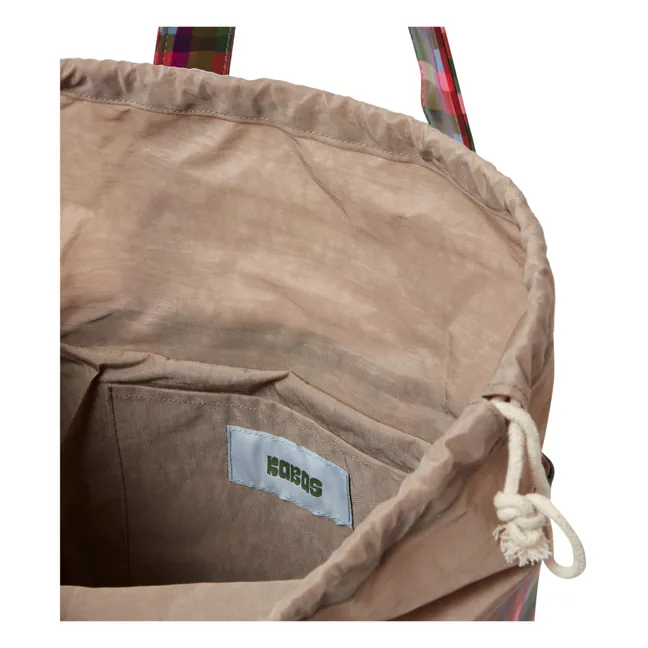 Grocery bag with isothermal lining