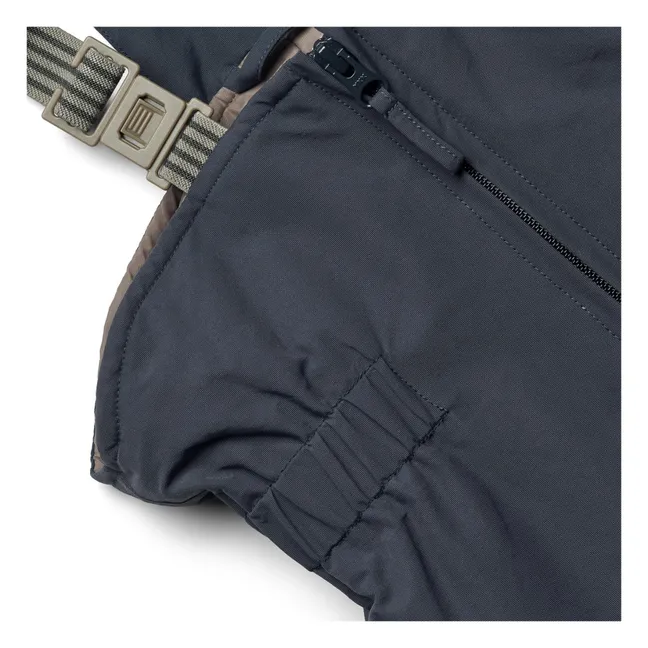 Pantalon de Ski Bretelles Matière Recyclée Sal Tech | Bleu marine