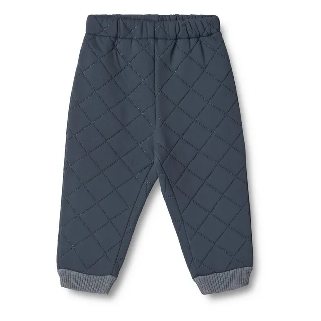 Jogger Matelassé Matières Recyclées Alex | Bleu marine