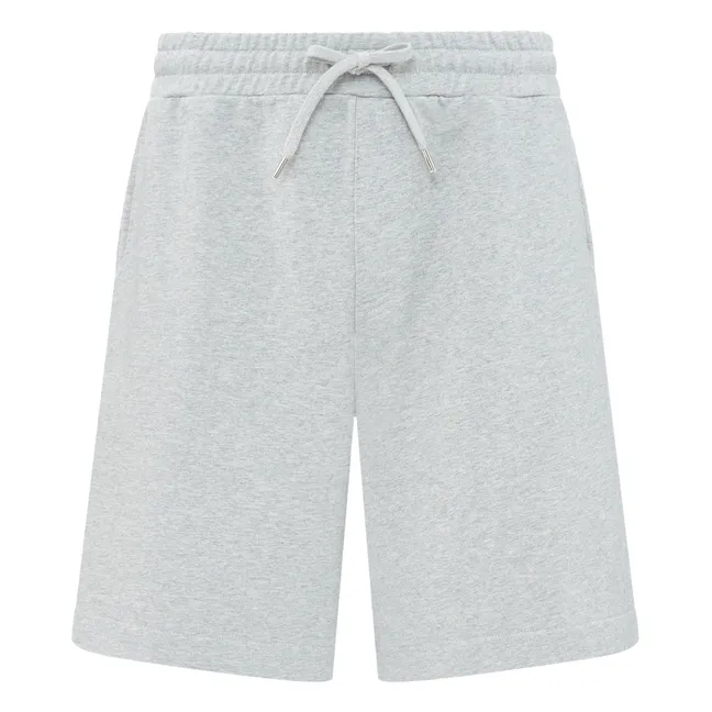 Organic Fleece Shorts | Heather grey