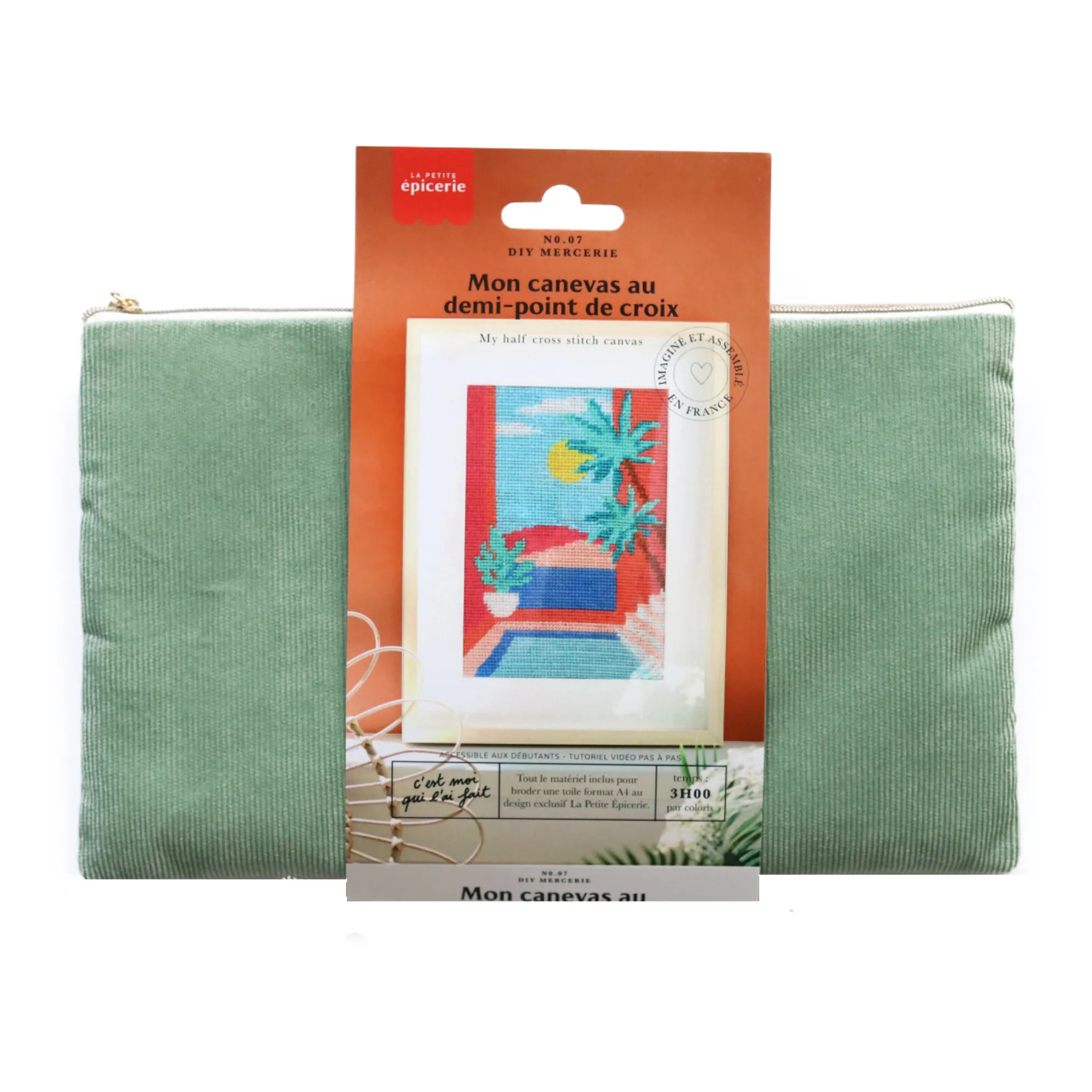 Kit DIY Canevas au demi-point de croix- Image produit n°0