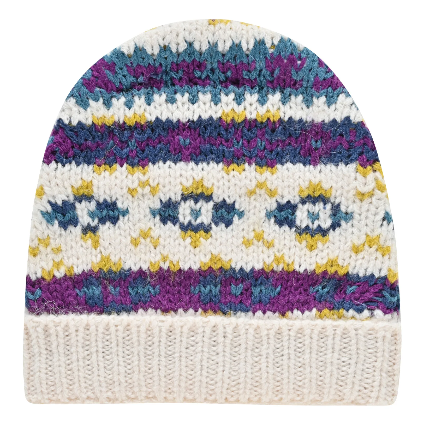 Louise Misha Ecru Bonnet Jacquard Michel