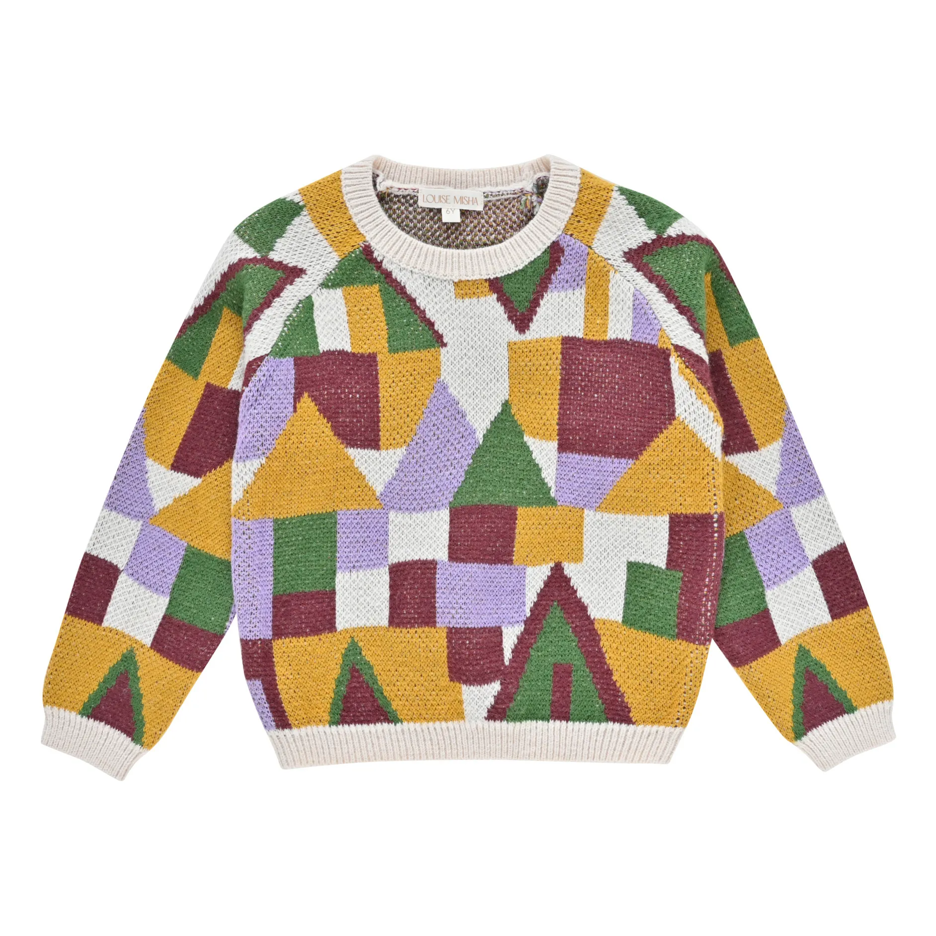 Louise Misha Ecru Nico Wool And Alpaca Jumper
