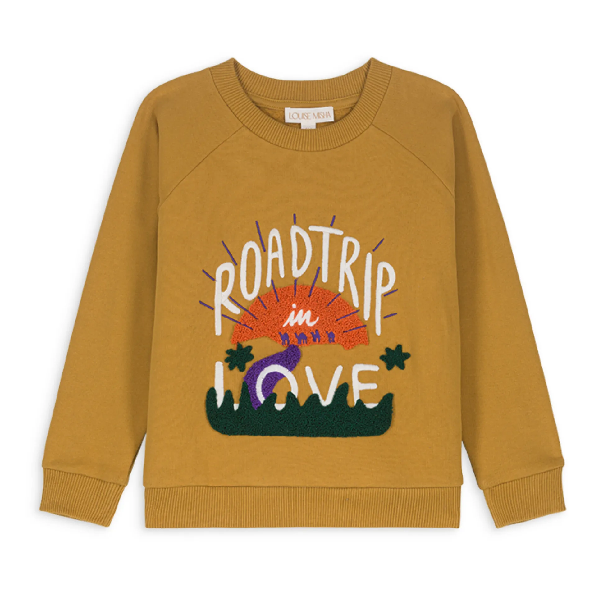 Louise Misha Ochre Samuel Sweatshirt