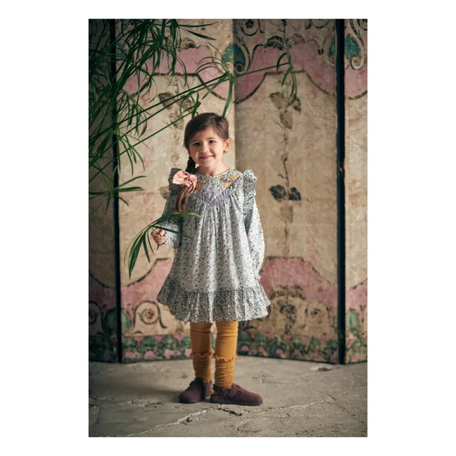 Vestito Patchwork Lara | Azzurro