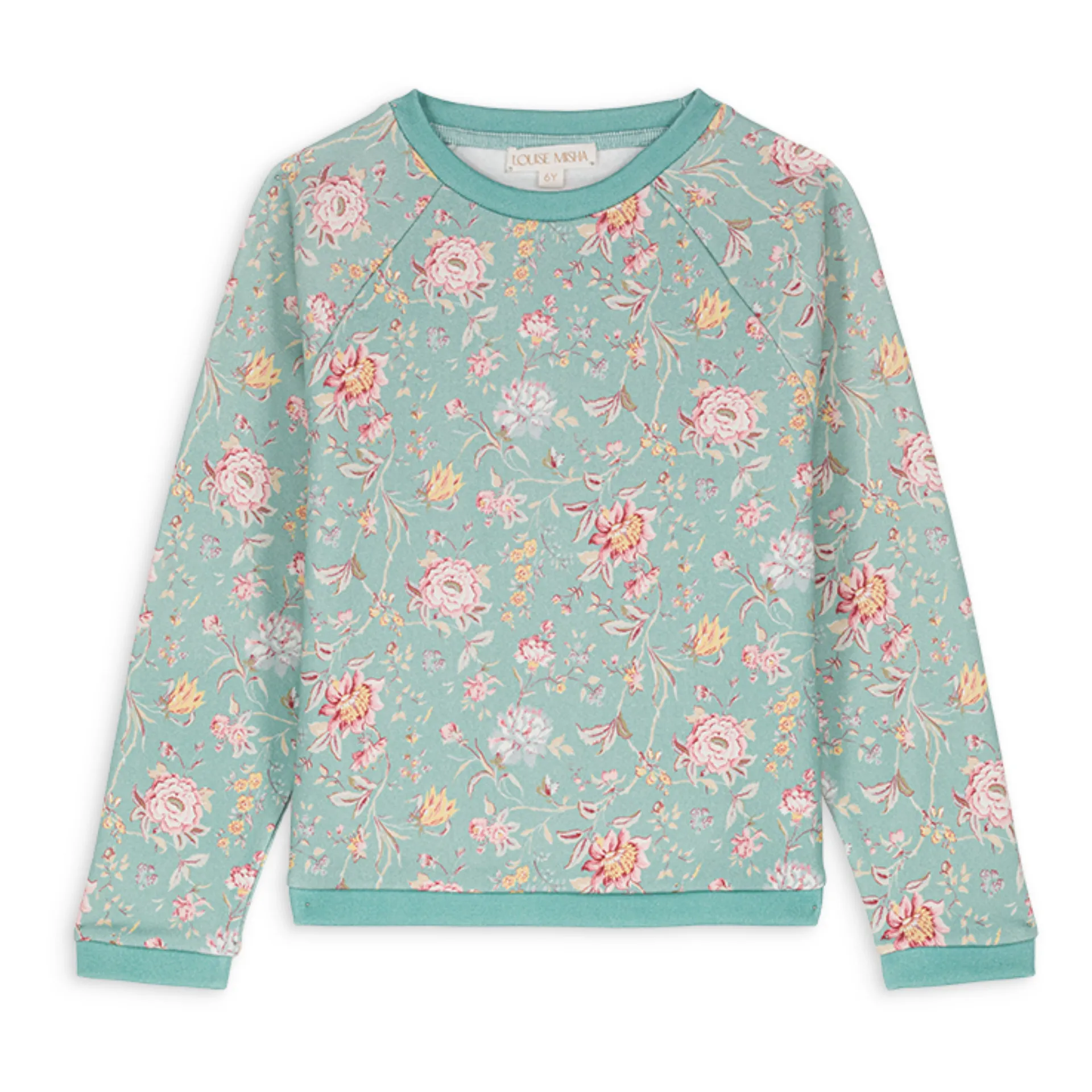 Louise Misha Blue Green Kyra Sweatshirt