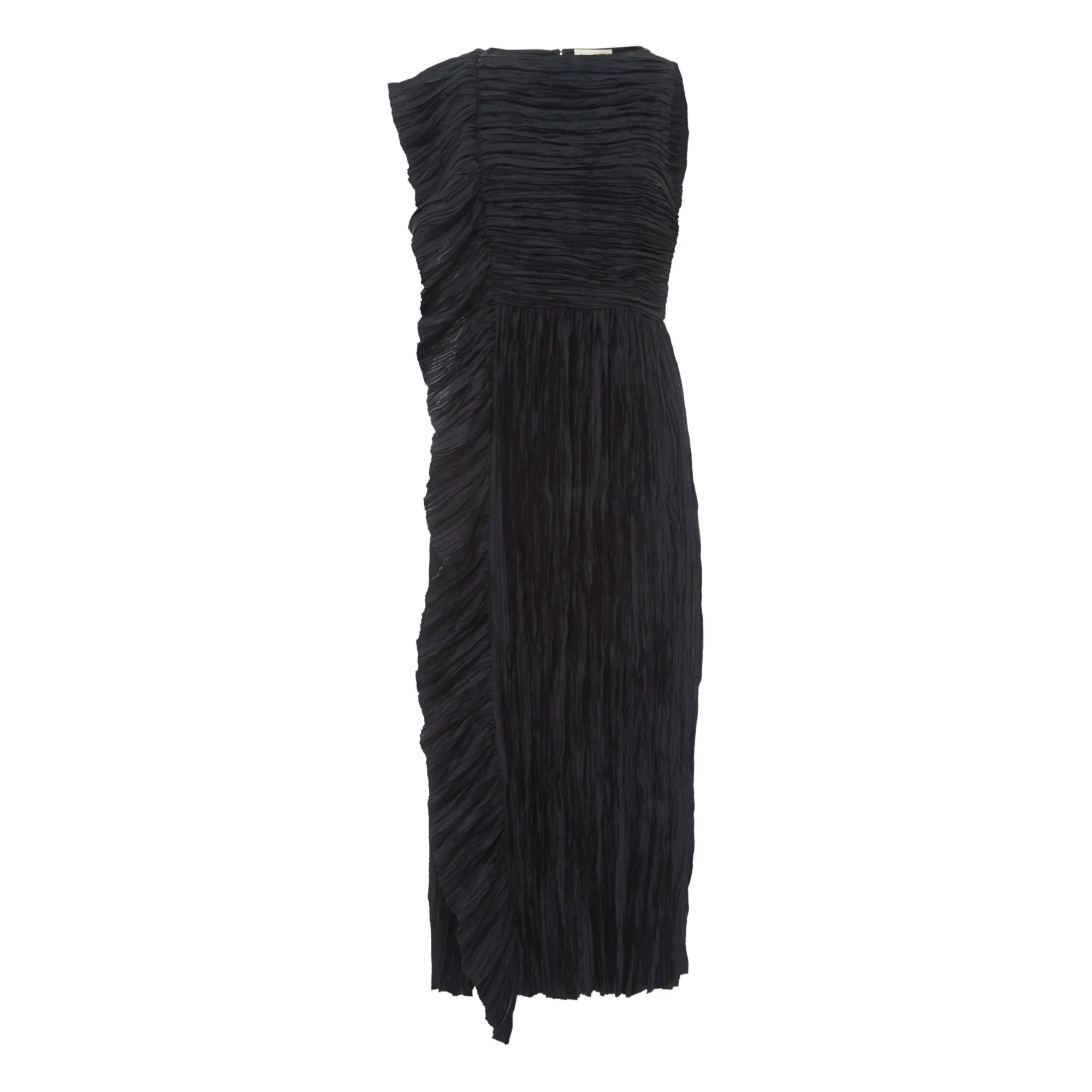 Ulla Johnson Black Circe Satin Dress