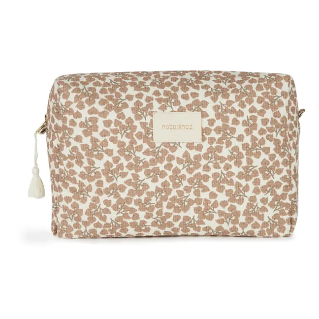 Trousse de toilette Diva en coton bio