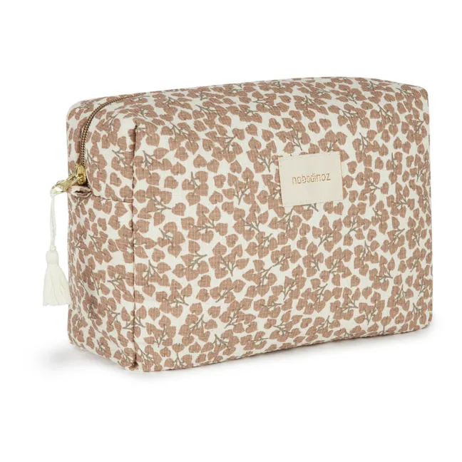 Trousse de toilette Diva en coton bio