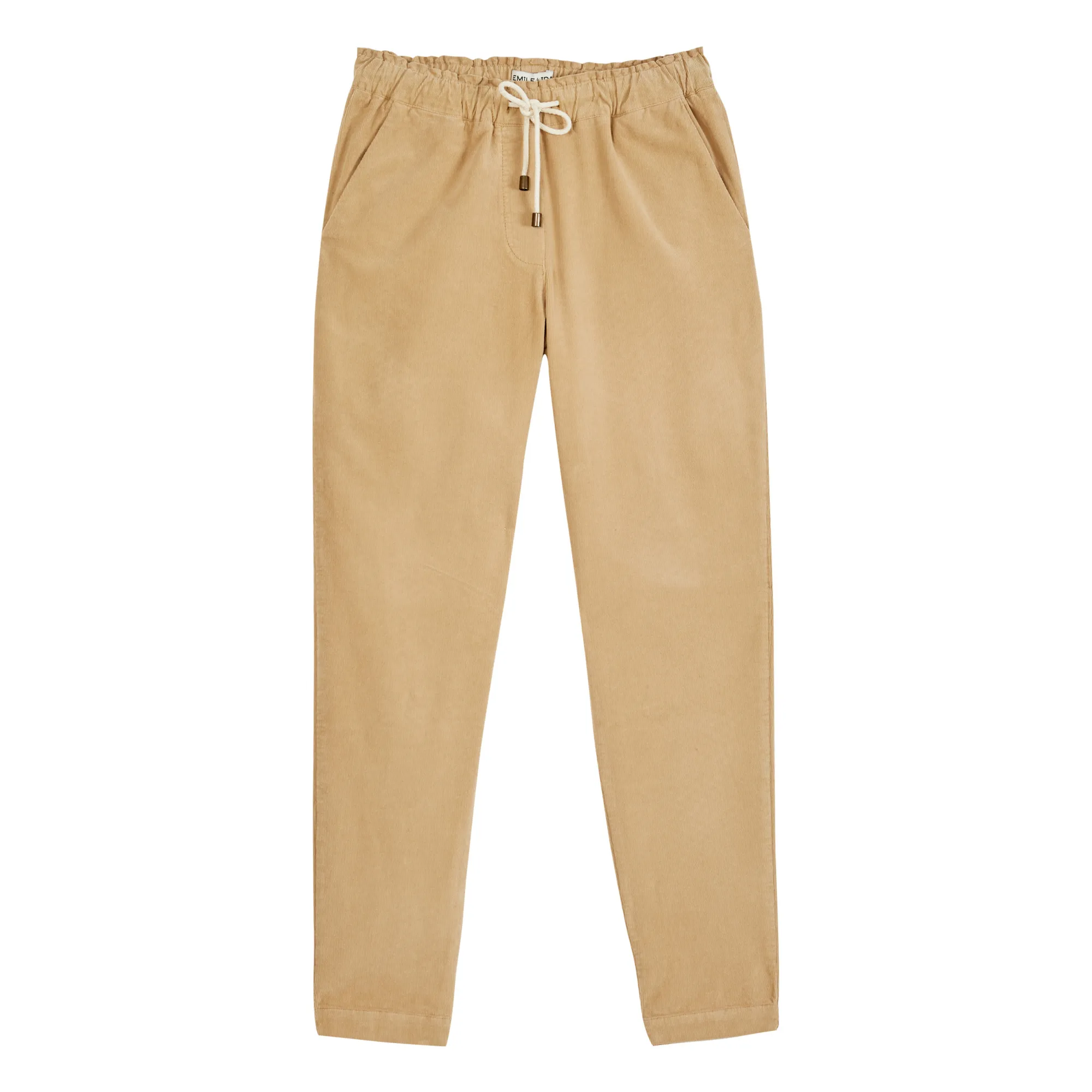 Emile Et Ida Women's Beige Yamila Milleraies Corduroy Pants - ’S Collection