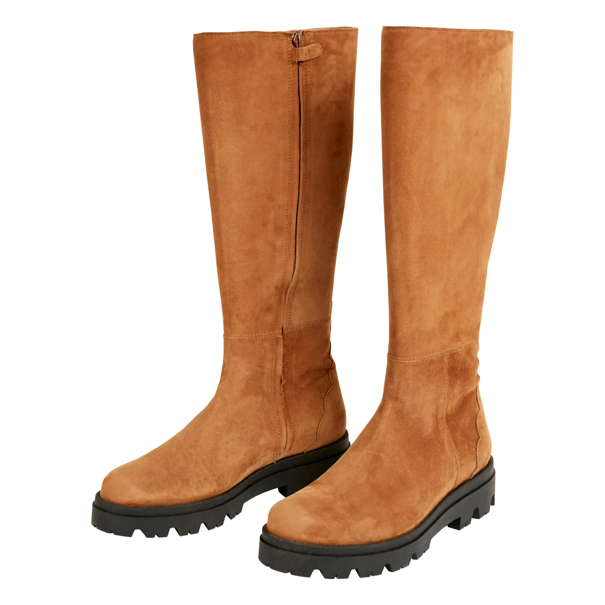 Emile Et Ida Women's Camel Suede Boots - Collection