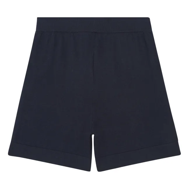 Organic Cotton Shorts | Navy blue