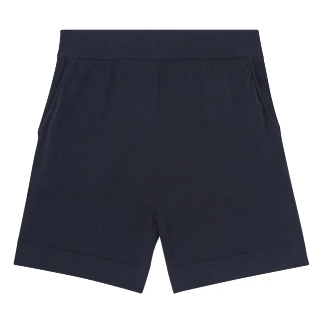 Shorts in cotone organico | Blu marino