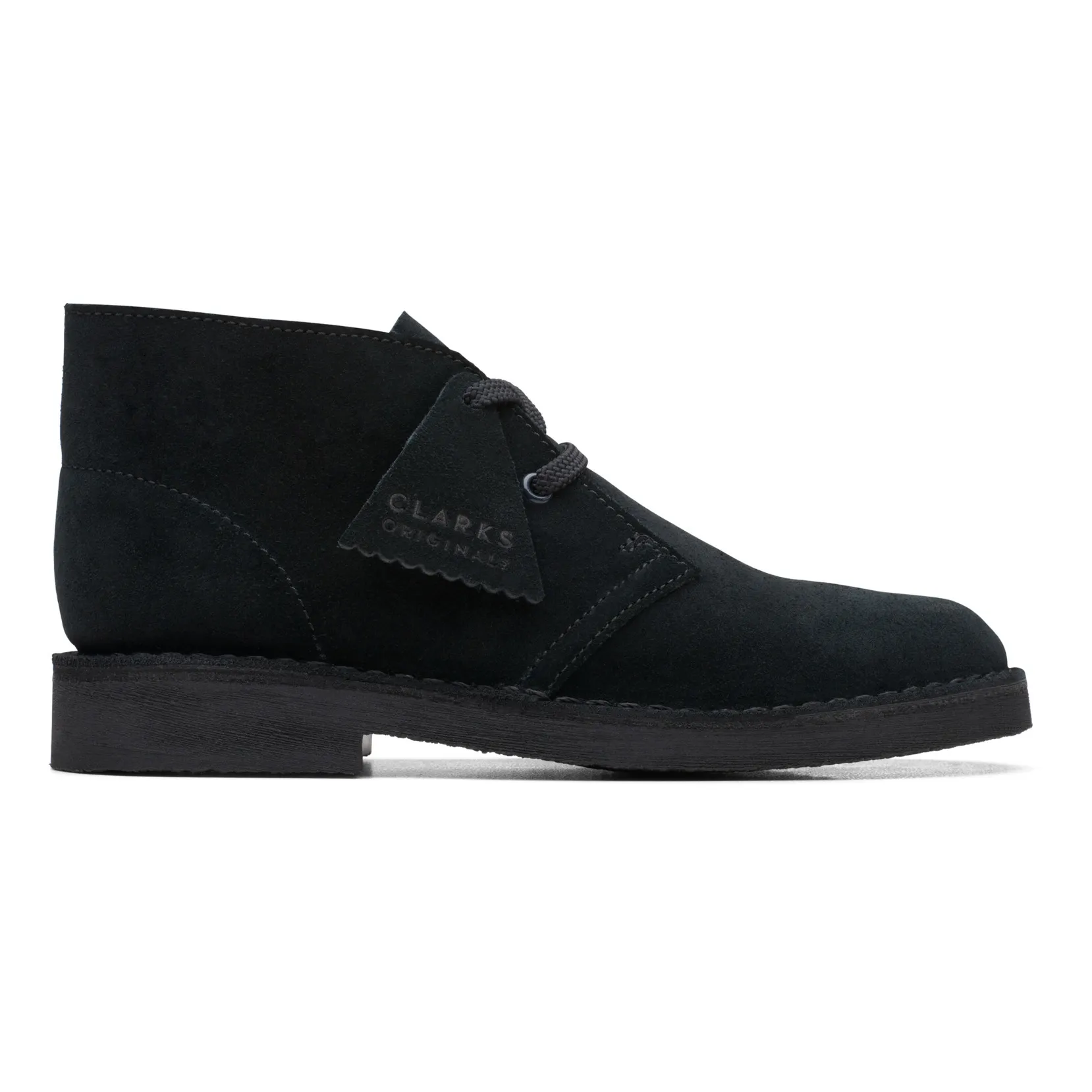 Clarks Black Desert Boot Suede