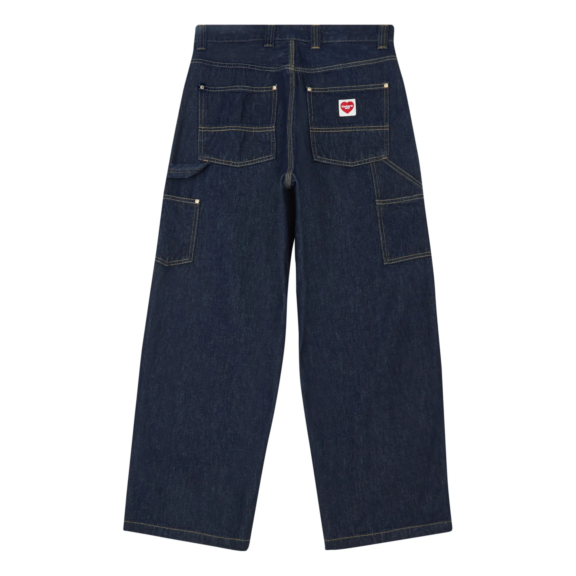Carhartt WIP - Nash Double Knee Wide Jeans - Denim brut