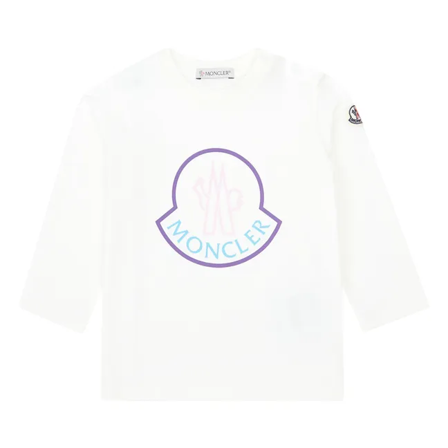 Logo Long-Sleeved T-shirt | Ecru