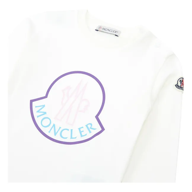Logo Long-Sleeved T-shirt | Ecru