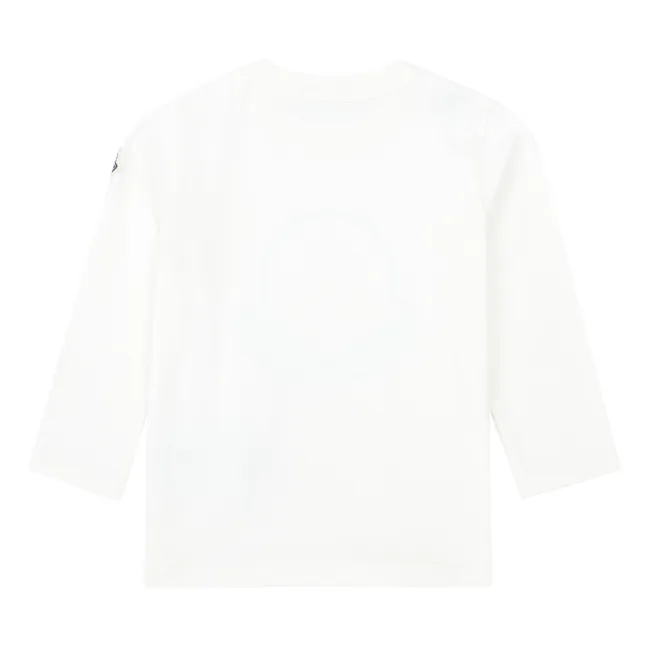 Logo Long-Sleeved T-shirt | Ecru